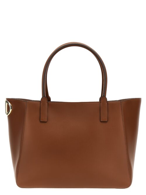 Valentino Garavani 'VLogo Side' shopping bag VALENTINO GARAVANI Brown