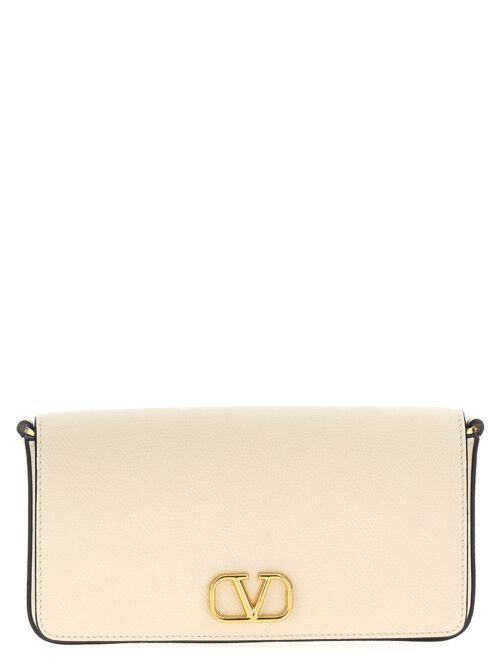 Valentino Garavani 'VLogo Signature' clutch bag VALENTINO GARAVANI White