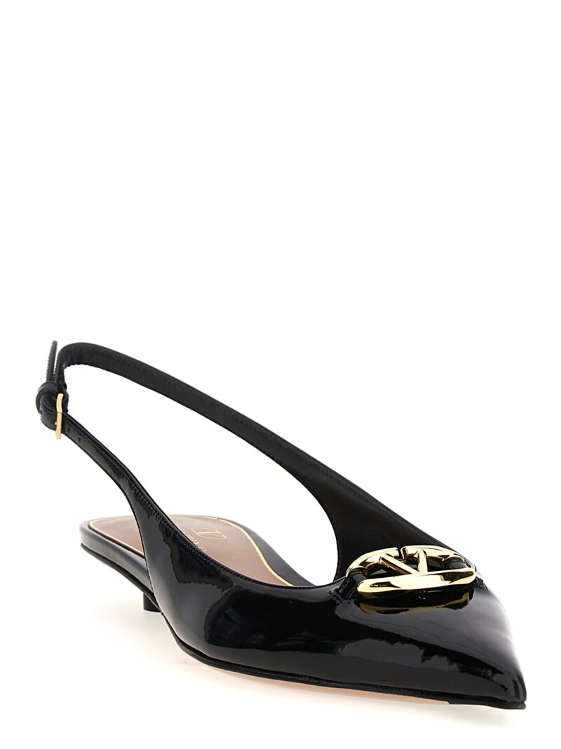 Valentino Garavani 'Vlogo Moon' slingback 5W2S0IY1LHS0NO VALENTINO GARAVANI Black