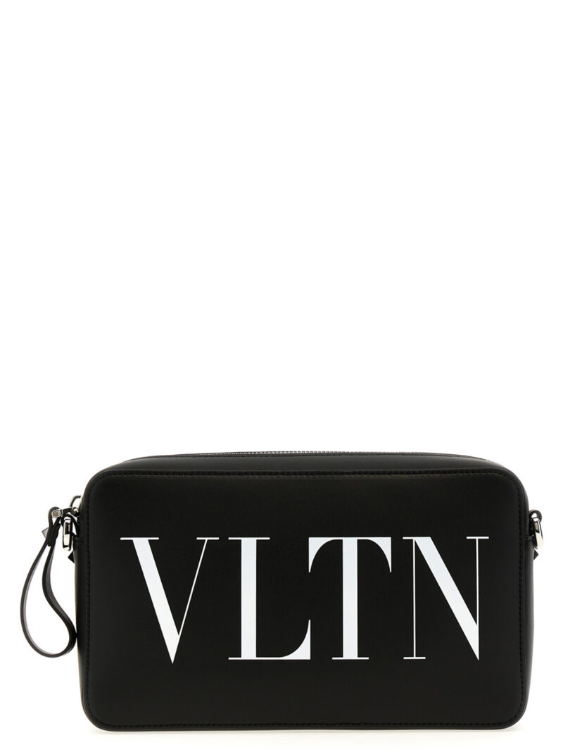 Valentino Garavani 'VLTN' Shoulder Bag VALENTINO GARAVANI White/Black