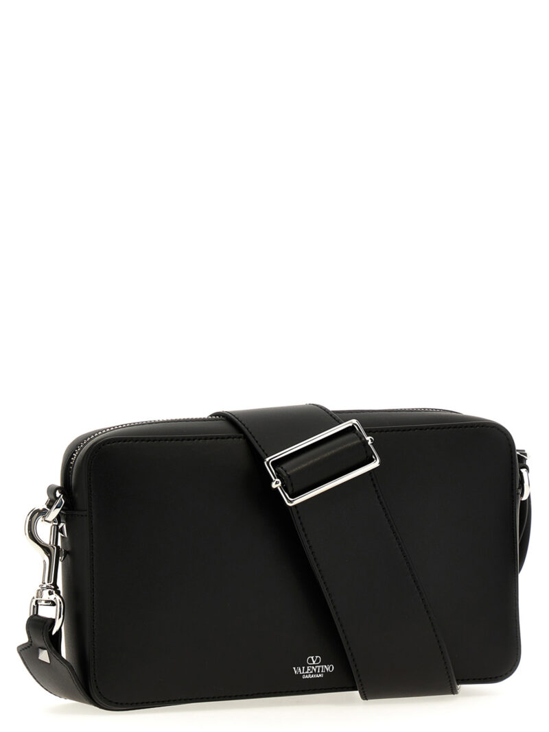 Valentino Garavani 'VLTN' Shoulder Bag 5Y2B0704WJW0NI VALENTINO GARAVANI White/Black