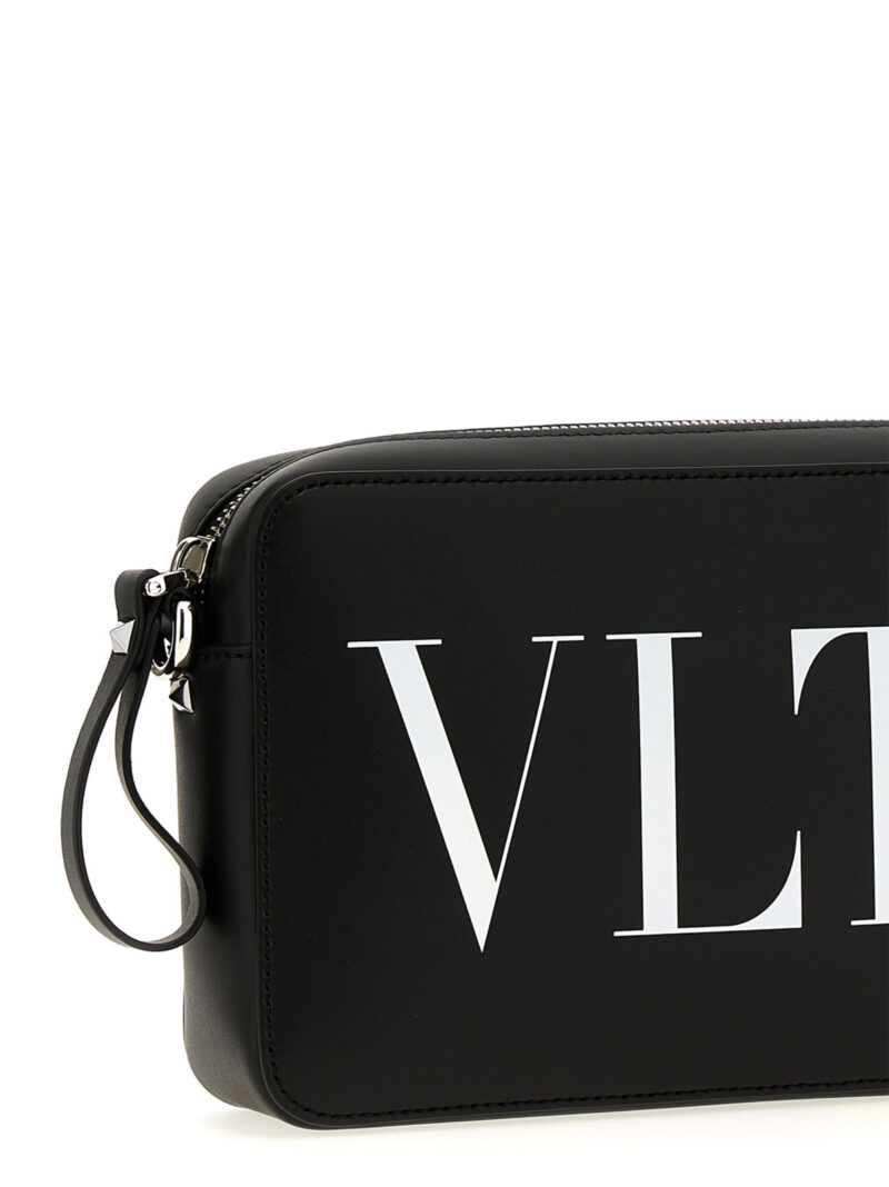 Valentino Garavani 'VLTN' Shoulder Bag Man VALENTINO GARAVANI White/Black