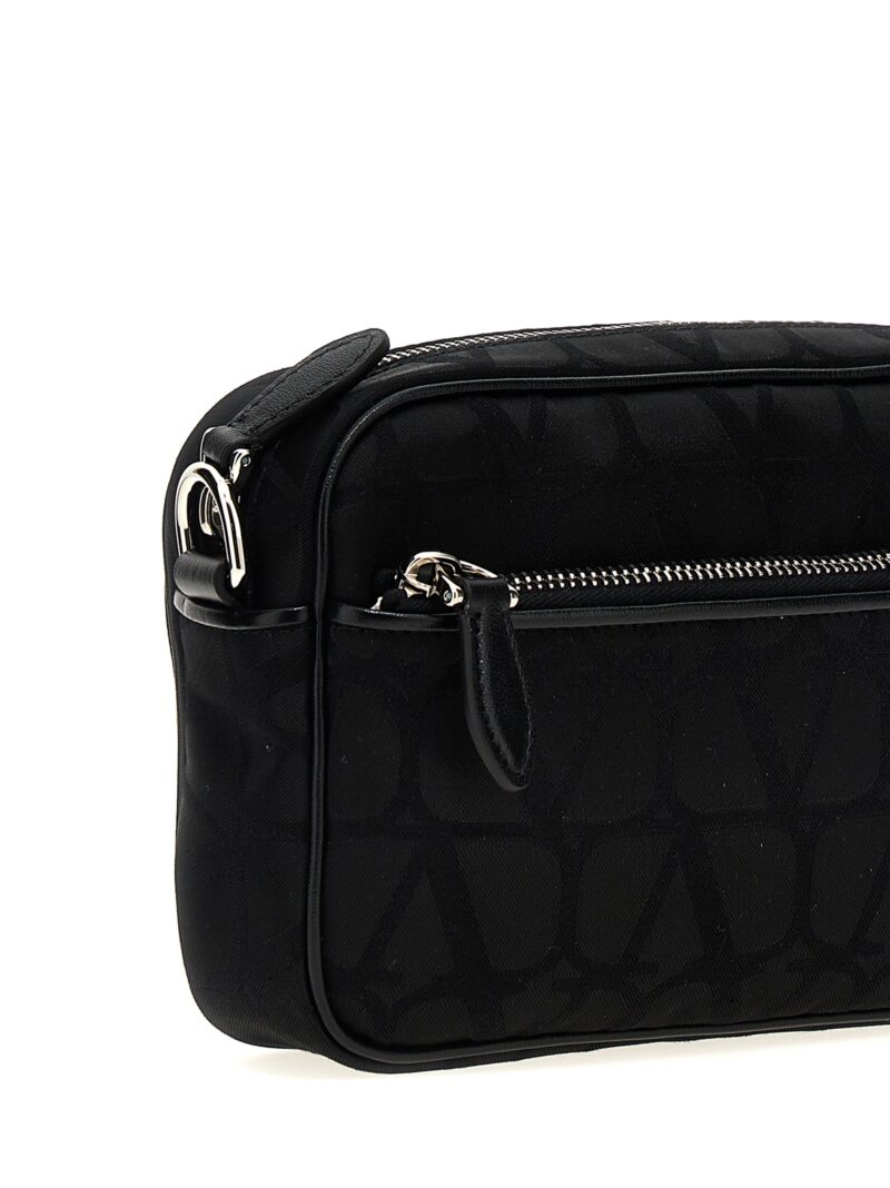 Valentino Garavani 'Toile Iconographe' Shoulder Bag Man VALENTINO GARAVANI Black