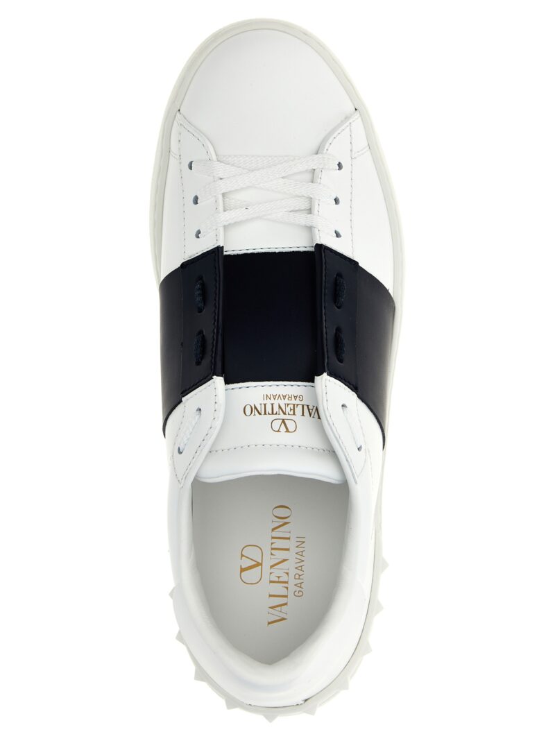 Valentino Garavani 'Open' sneakers 100% calf leather (Bos Taurus) VALENTINO GARAVANI Blue