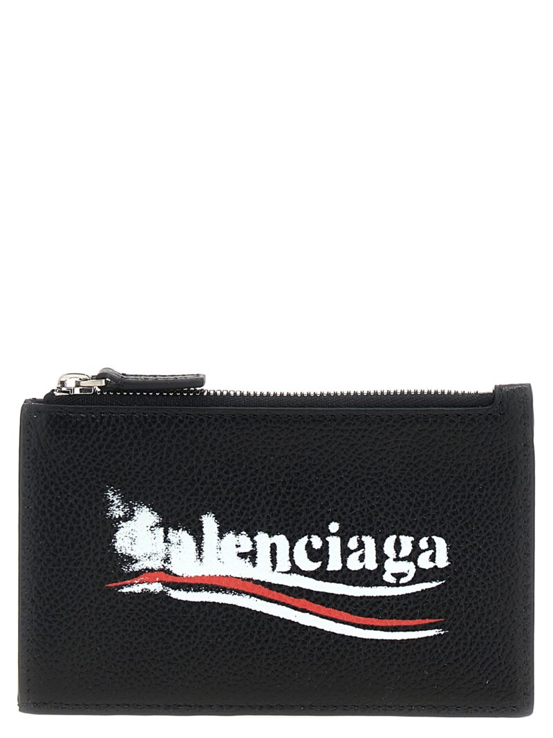 'Cash' large card holder BALENCIAGA Black