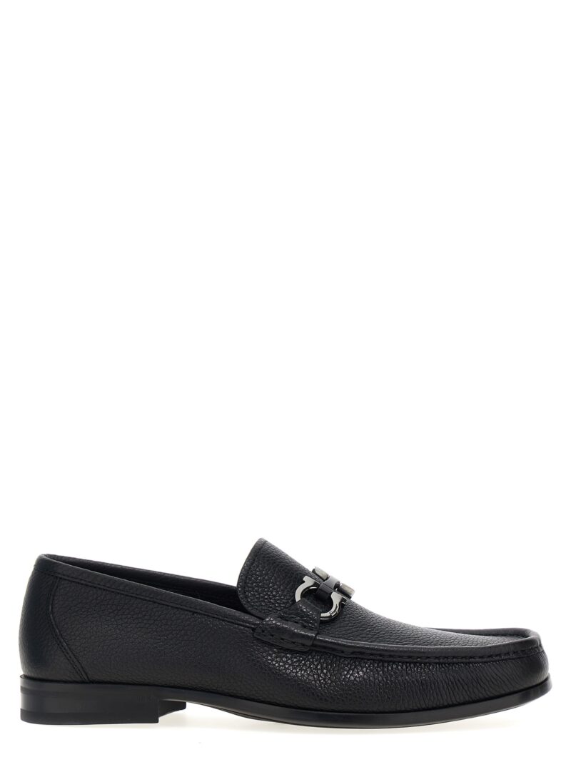 'Grandioso' loafers FERRAGAMO Black