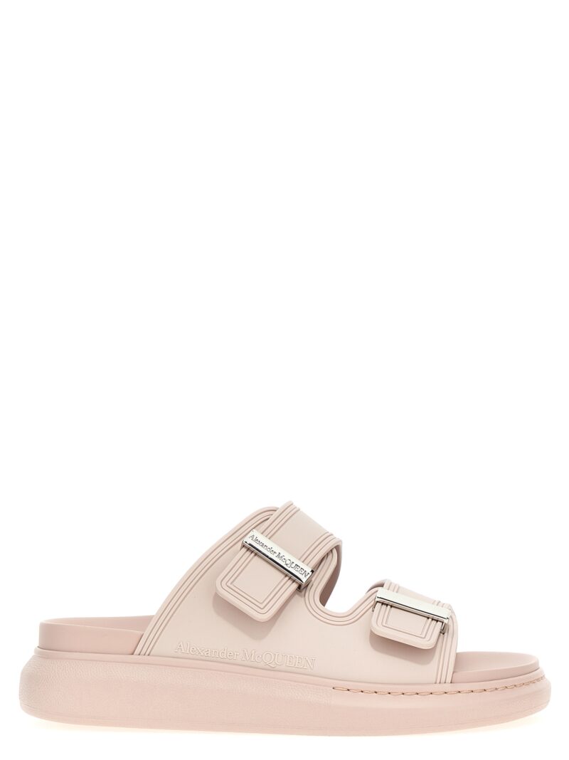 Buckle sandals ALEXANDER MCQUEEN Pink