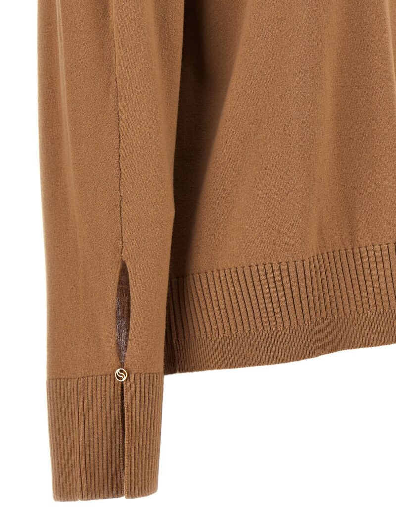 'Iconic' sweater 100% wool STELLA MCCARTNEY Beige