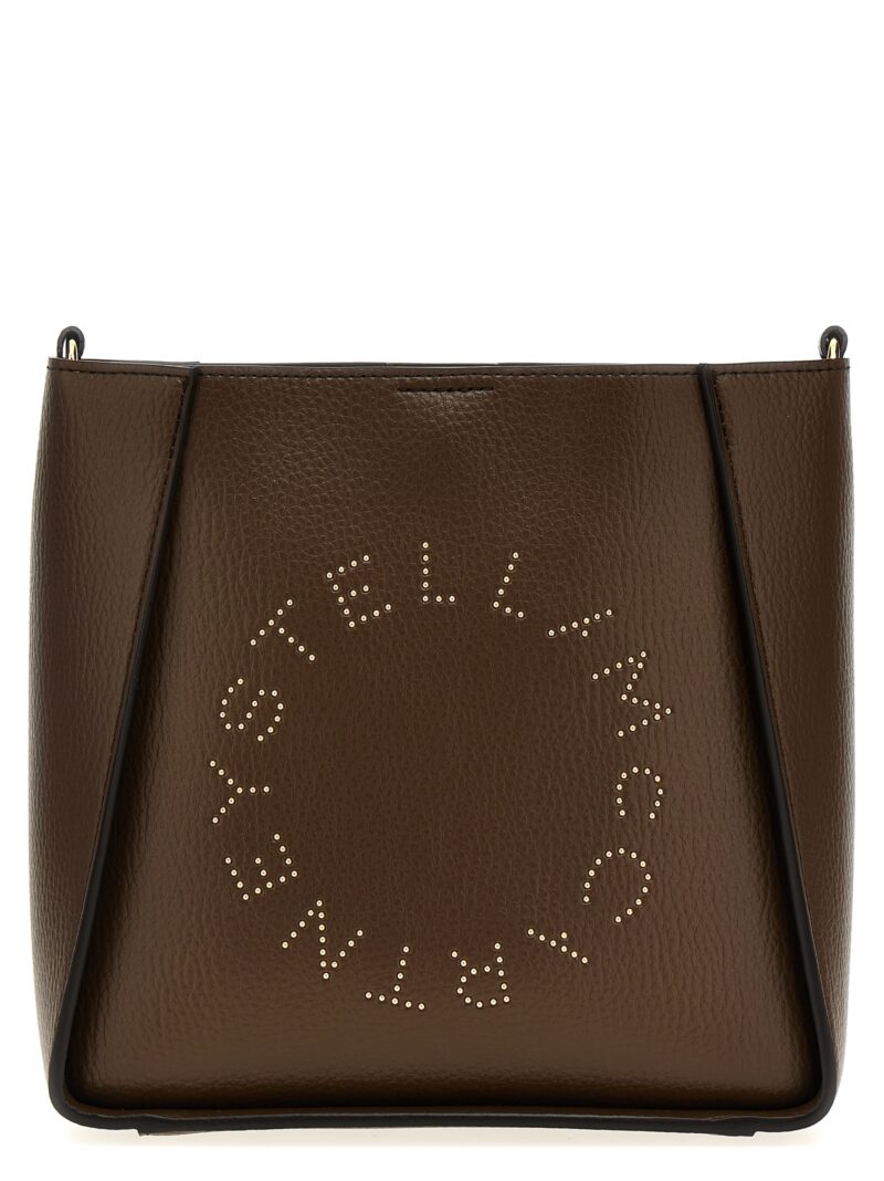 Logo shoulder strap STELLA MCCARTNEY Brown