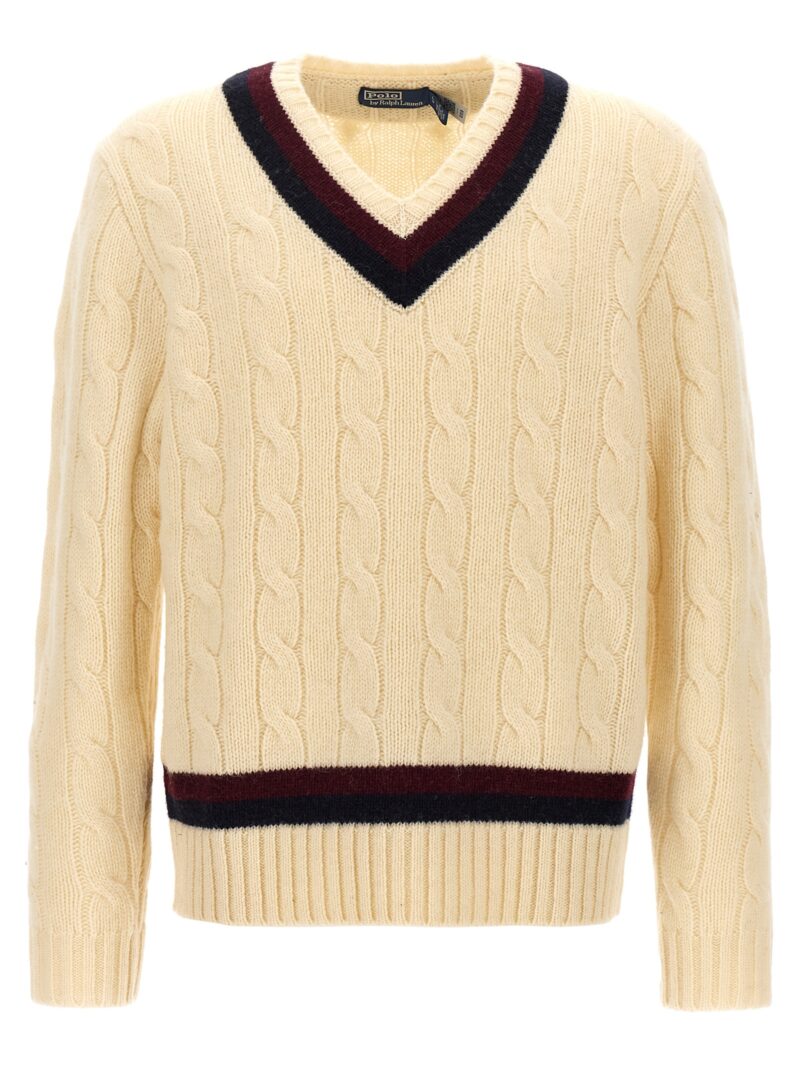 Aaran cable sweater POLO RALPH LAUREN White