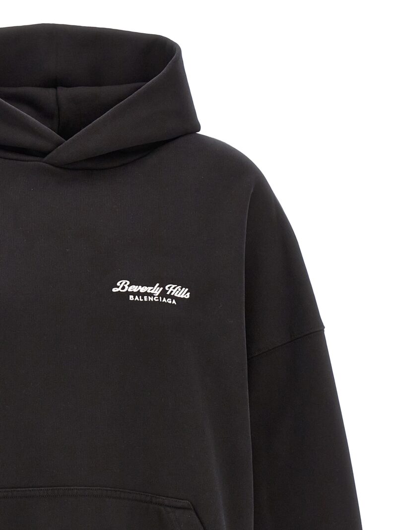 'Beverly Hills' hoodie Woman BALENCIAGA White/Black