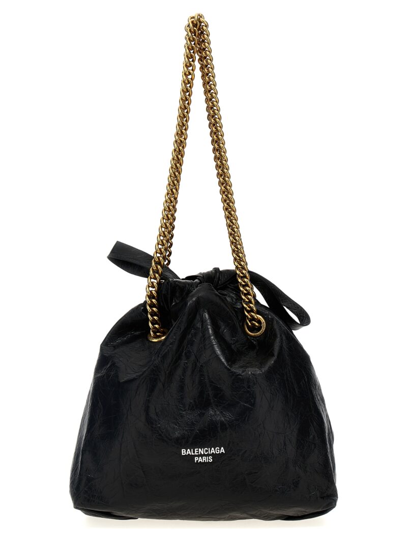 'Crush Tote S' shoulder bag BALENCIAGA Black