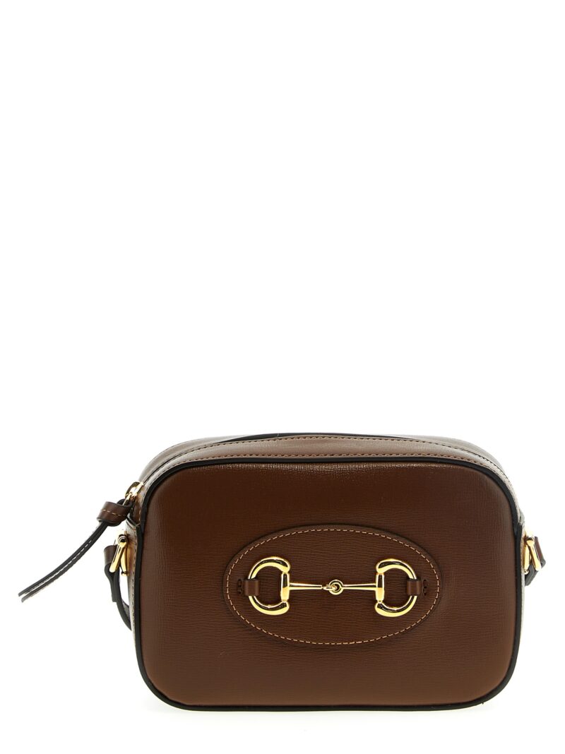 'Gucci Horsebit 1955' crossbody bag GUCCI Brown