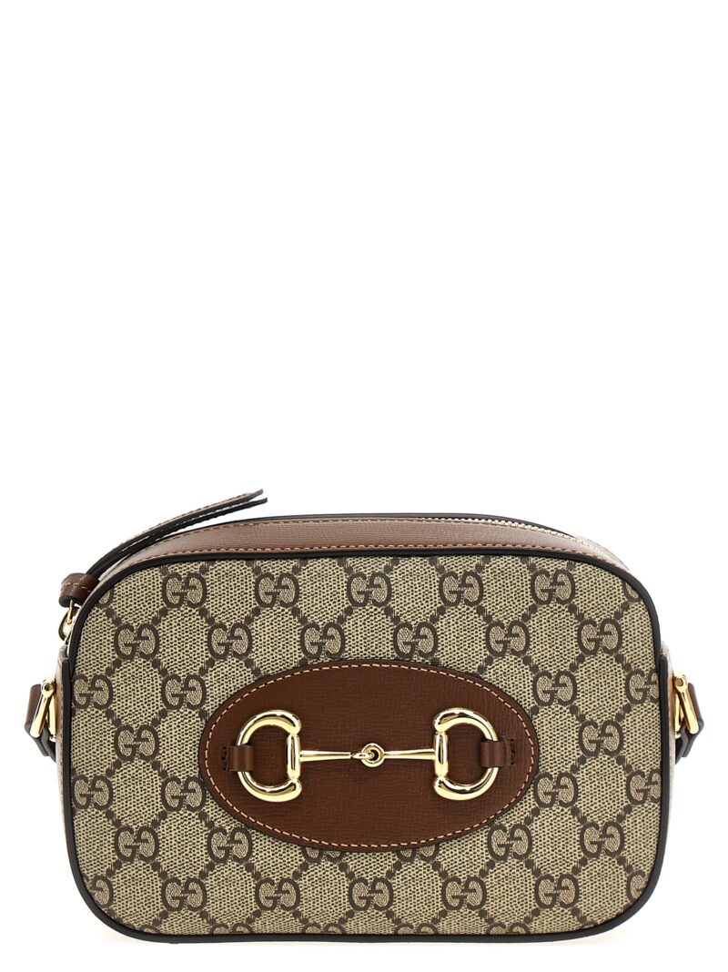 'Gucci Horsebit 1955' small shoulder bag GUCCI Brown