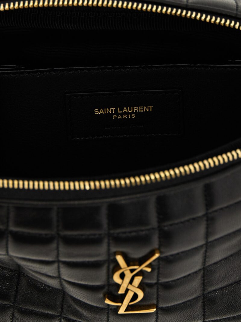 'Mini Camera Bag Cassandre' crossbody bag 100% lamb leather SAINT LAURENT Black