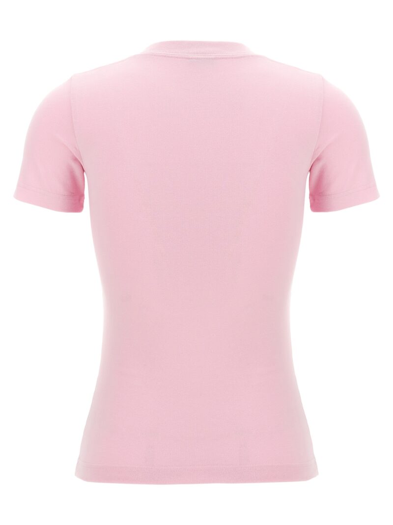 Logo embroidery t-shirt 768075TQVS55708 BALENCIAGA Pink