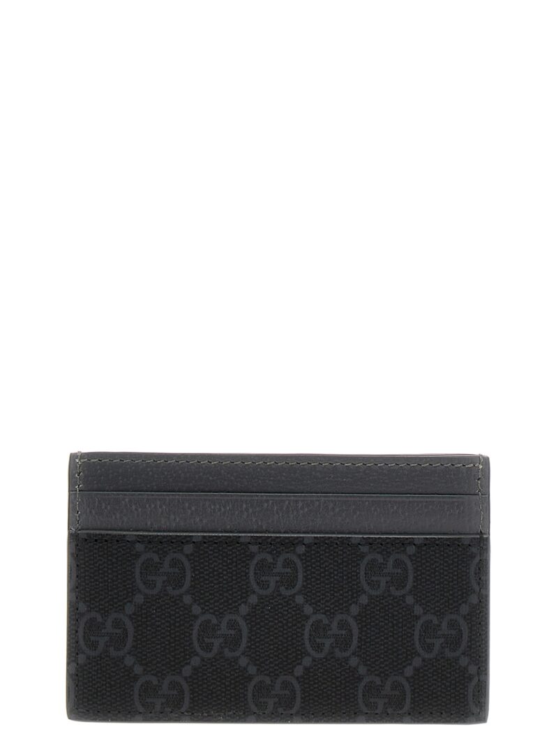 Logo card holder 768248FACQC1048 GUCCI Gray