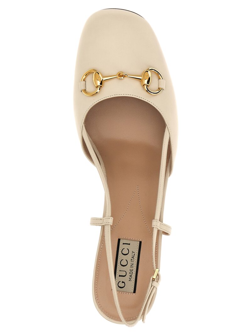 'Morsetto' pumps  GUCCI White