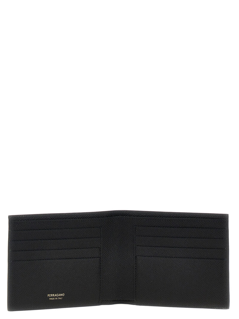 'Gancini' wallet Man FERRAGAMO Black