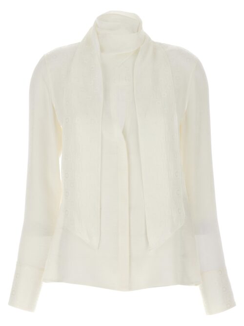 Monogram shirt FERRAGAMO White