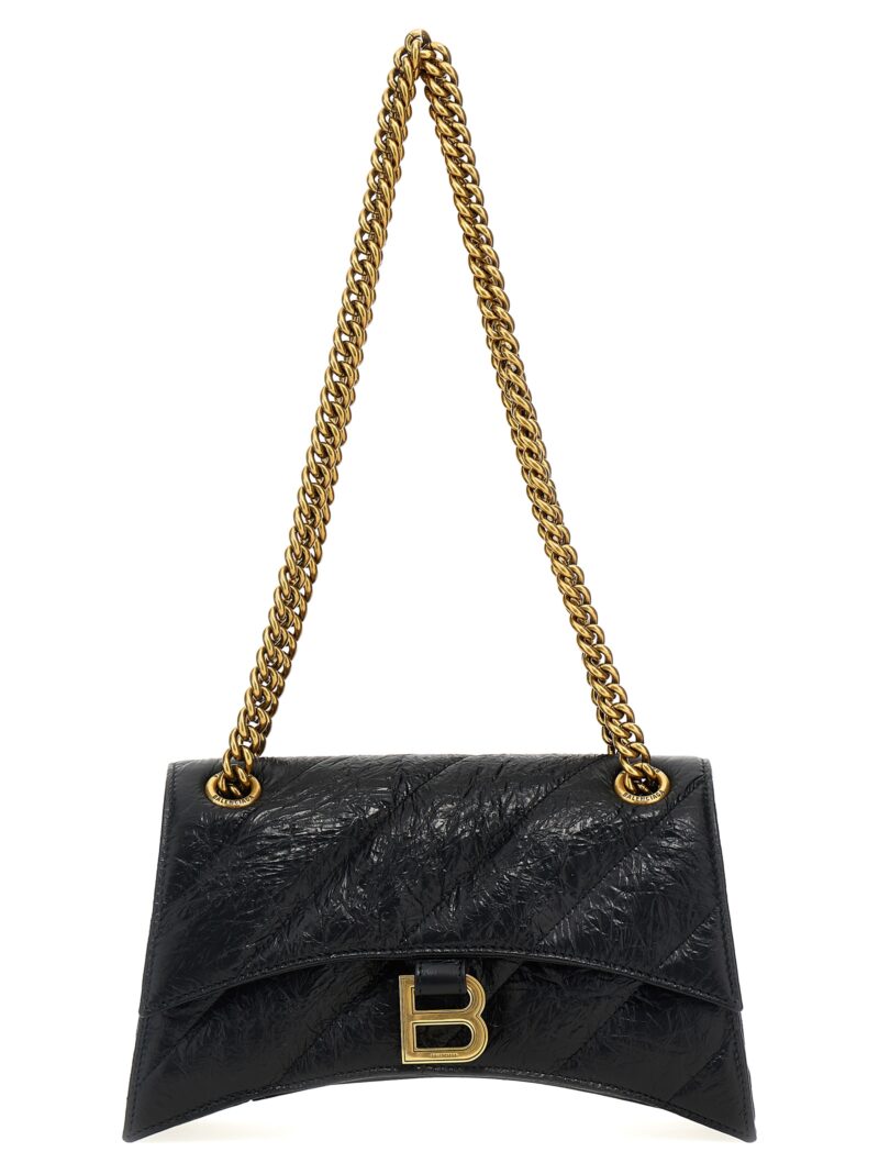 'Crush Chain S' shoulder bag BALENCIAGA Black