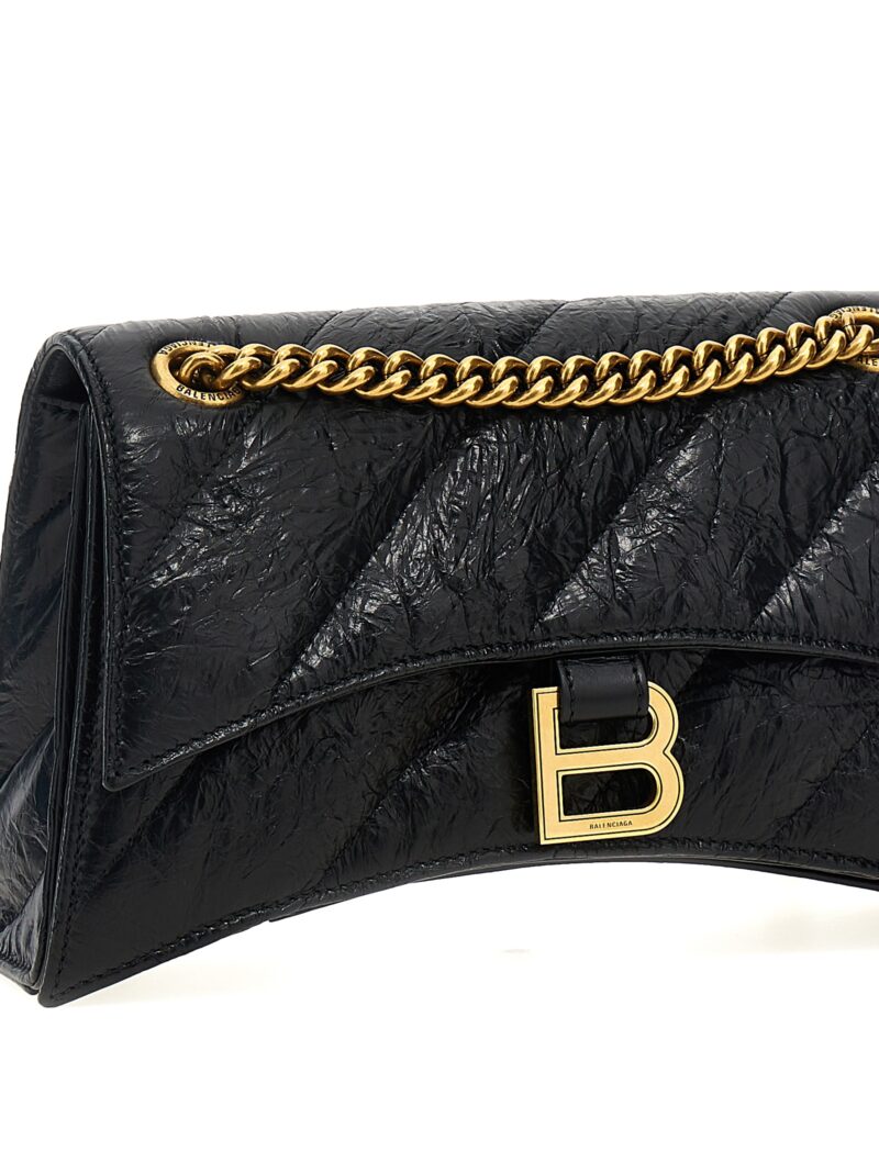 'Crush Chain S' shoulder bag Woman BALENCIAGA Black