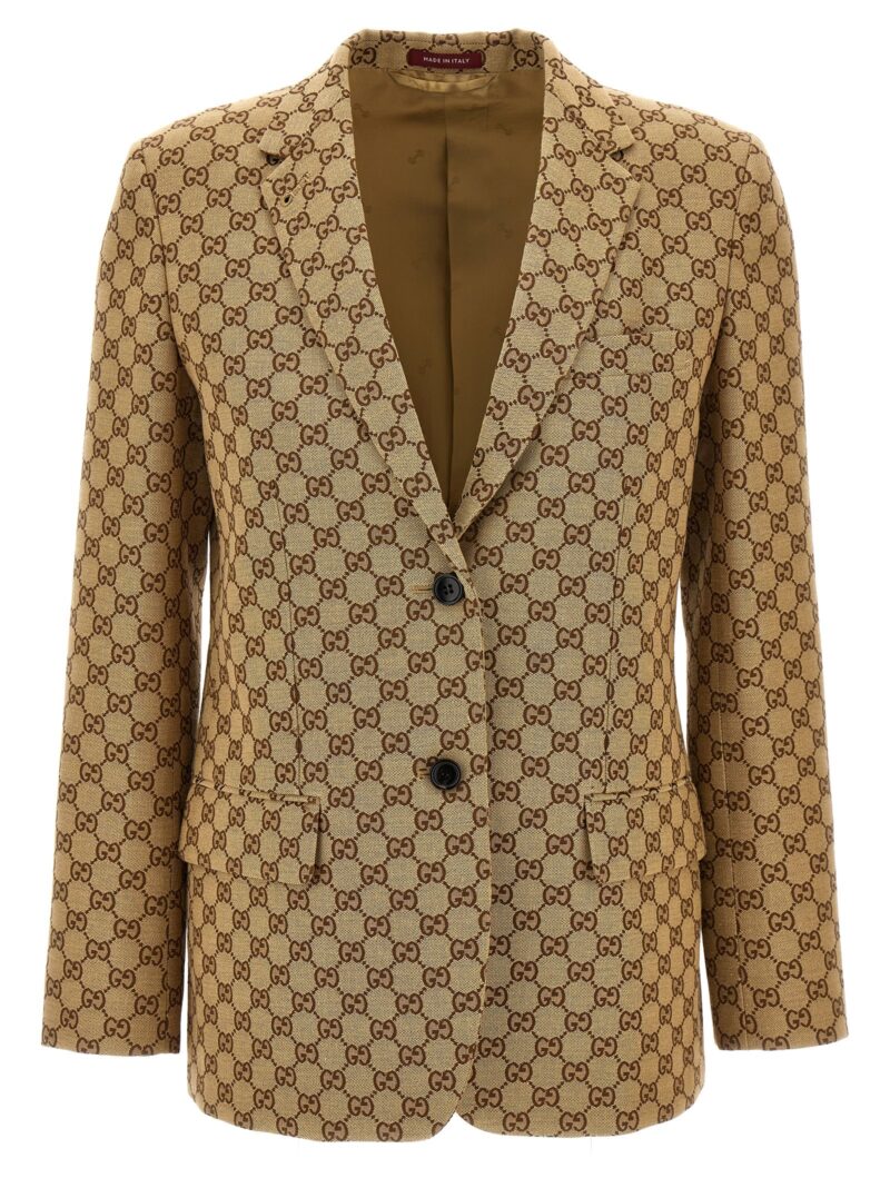 'GG' blazer GUCCI Beige