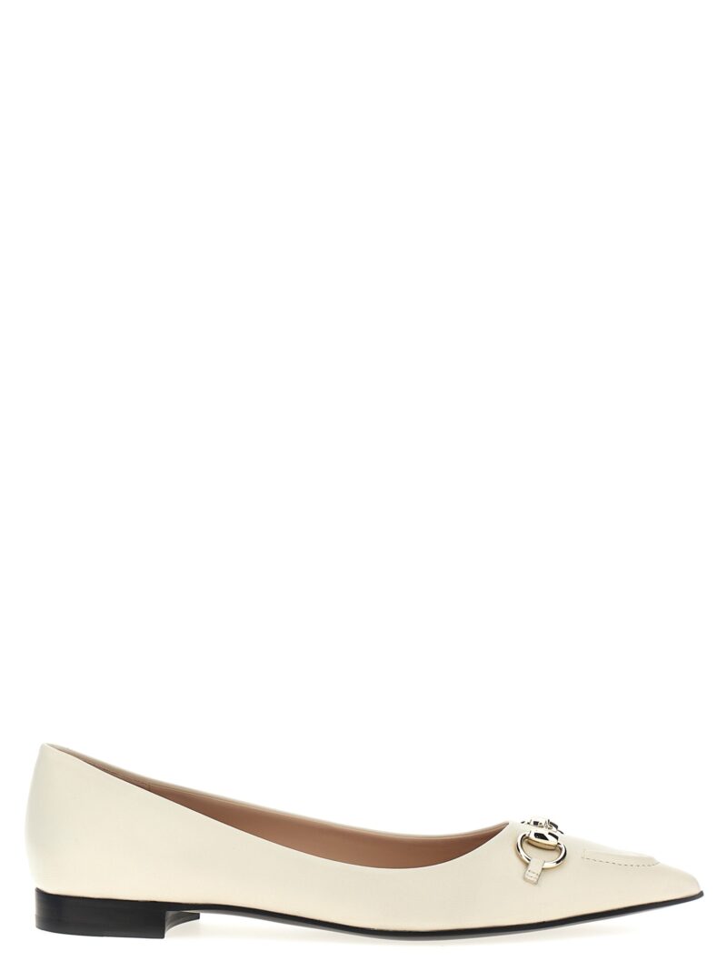 'Morsetto' ballet flats GUCCI White