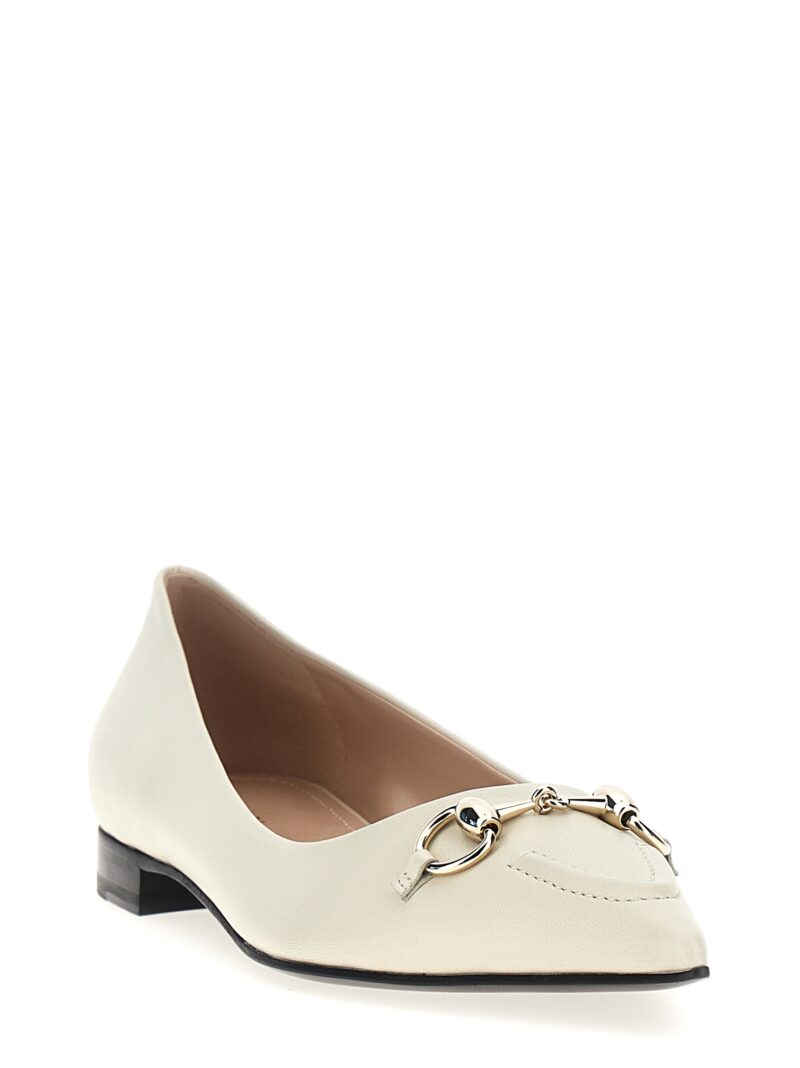 'Morsetto' ballet flats 787776C9D009022 GUCCI White