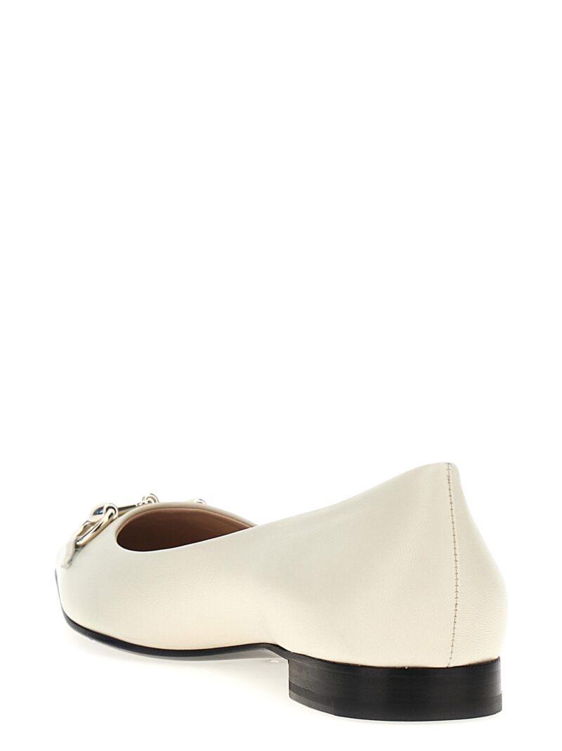 'Morsetto' ballet flats Woman GUCCI White