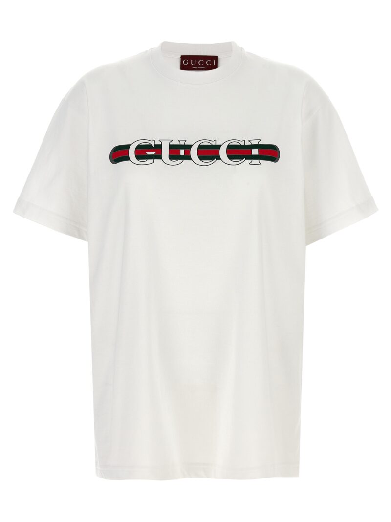 'Gucci Web' T-shirt GUCCI White