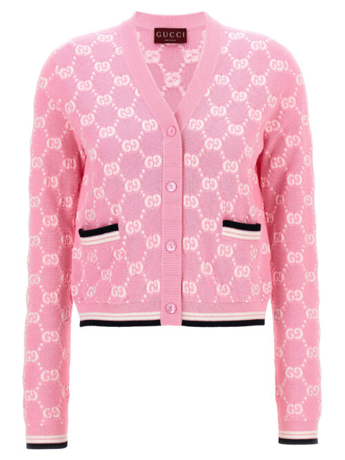 'GG' cardigan GUCCI Pink