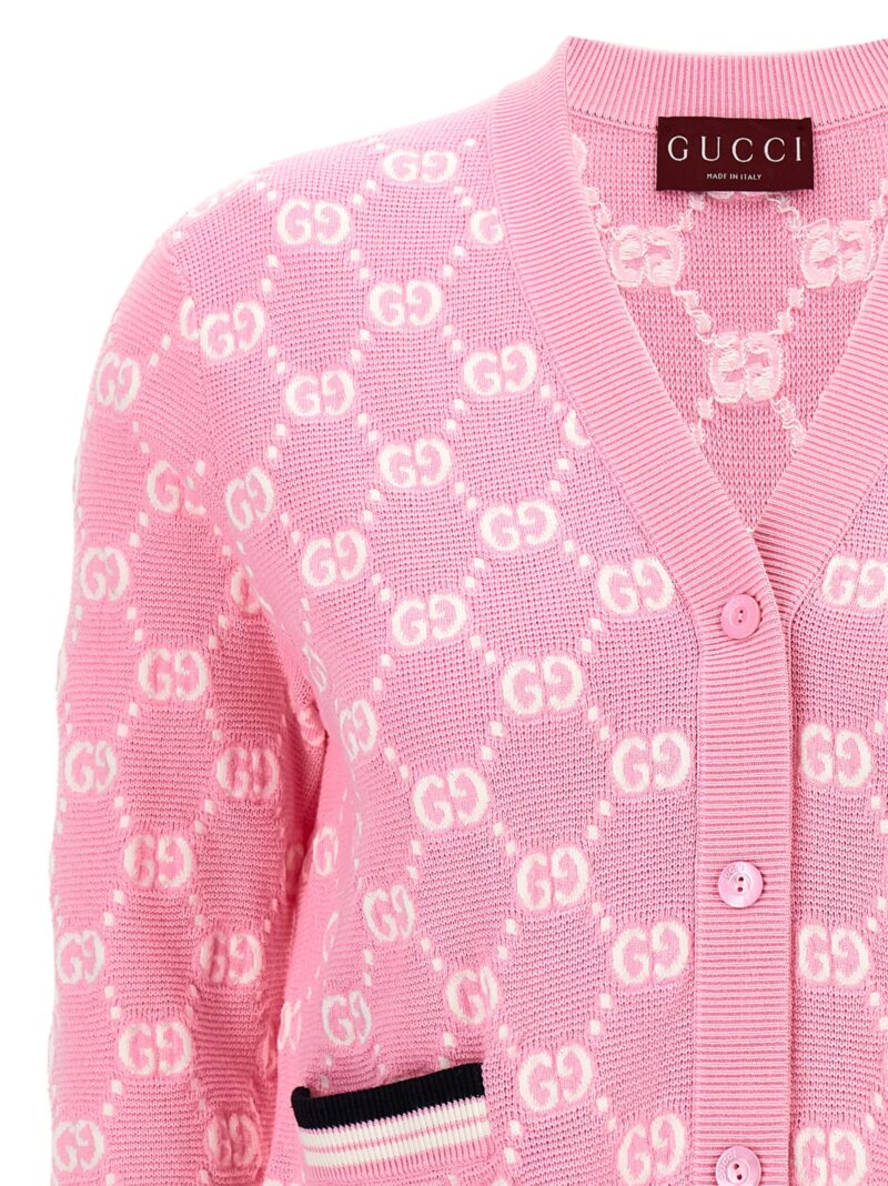 'GG' cardigan Woman GUCCI Pink