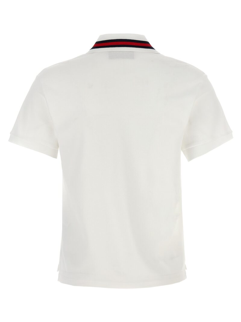 Web tape polo shirt 789266XJGLZ9692 GUCCI White