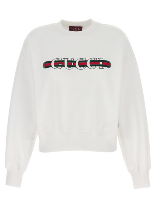 'Gucci Web' sweatshirt GUCCI White
