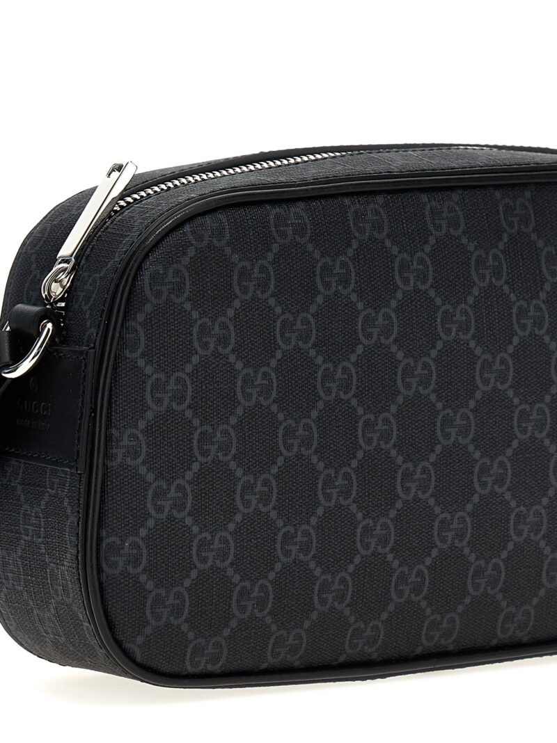 'GG' crossbody bag Man GUCCI Black