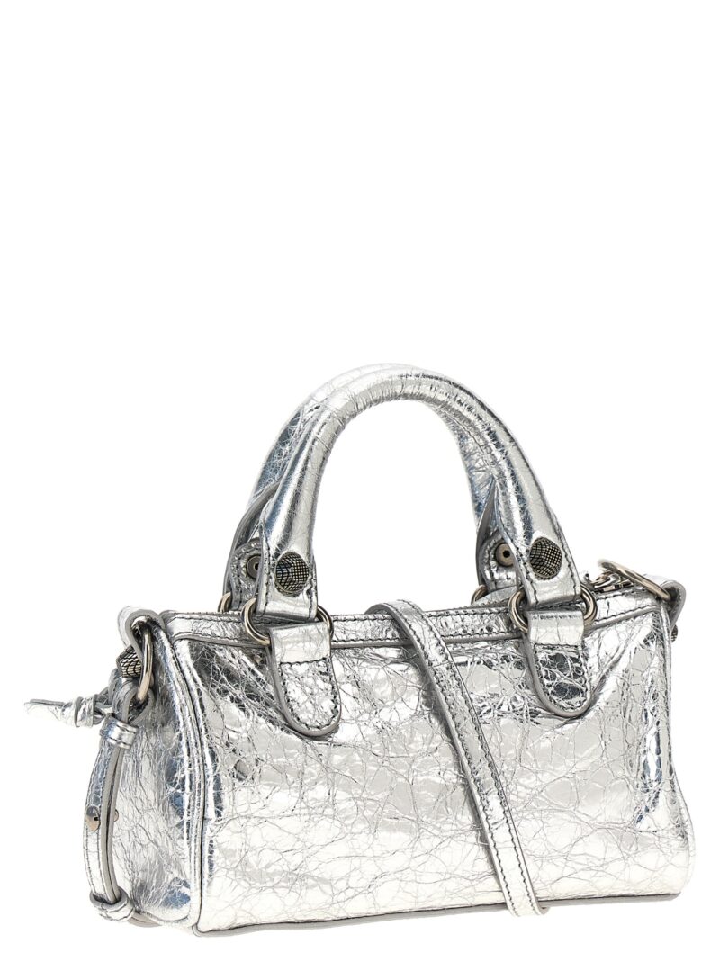 'Le Cagole Nano' handbag 7925990GT3Y8122 BALENCIAGA Silver