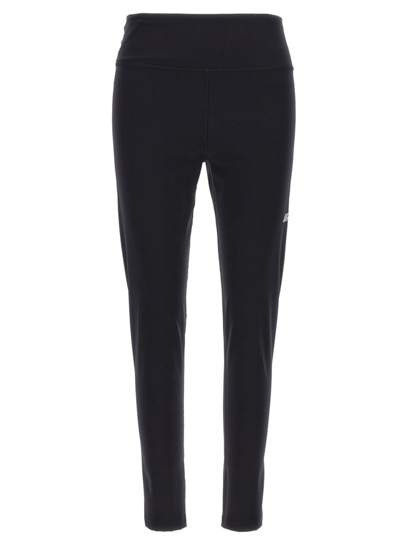 Reflective logo leggings BALENCIAGA Black