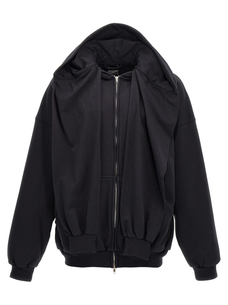 'Incognito' hoodie BALENCIAGA Black