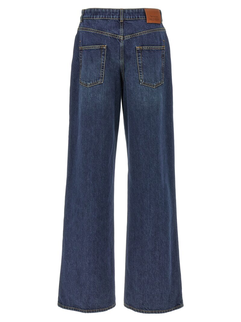 Denim jeans 794136QMACS4297 ALEXANDER MCQUEEN Blue