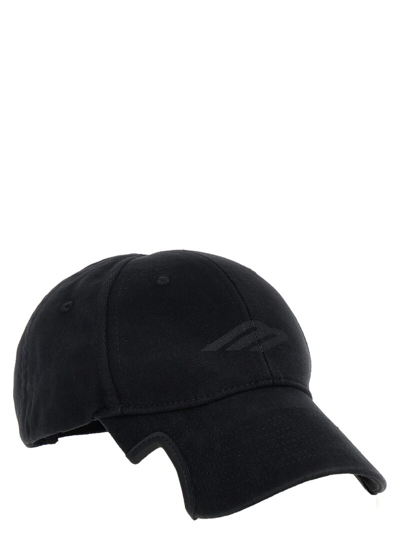 '3B Stencil' cap 794887410B21000 BALENCIAGA Black