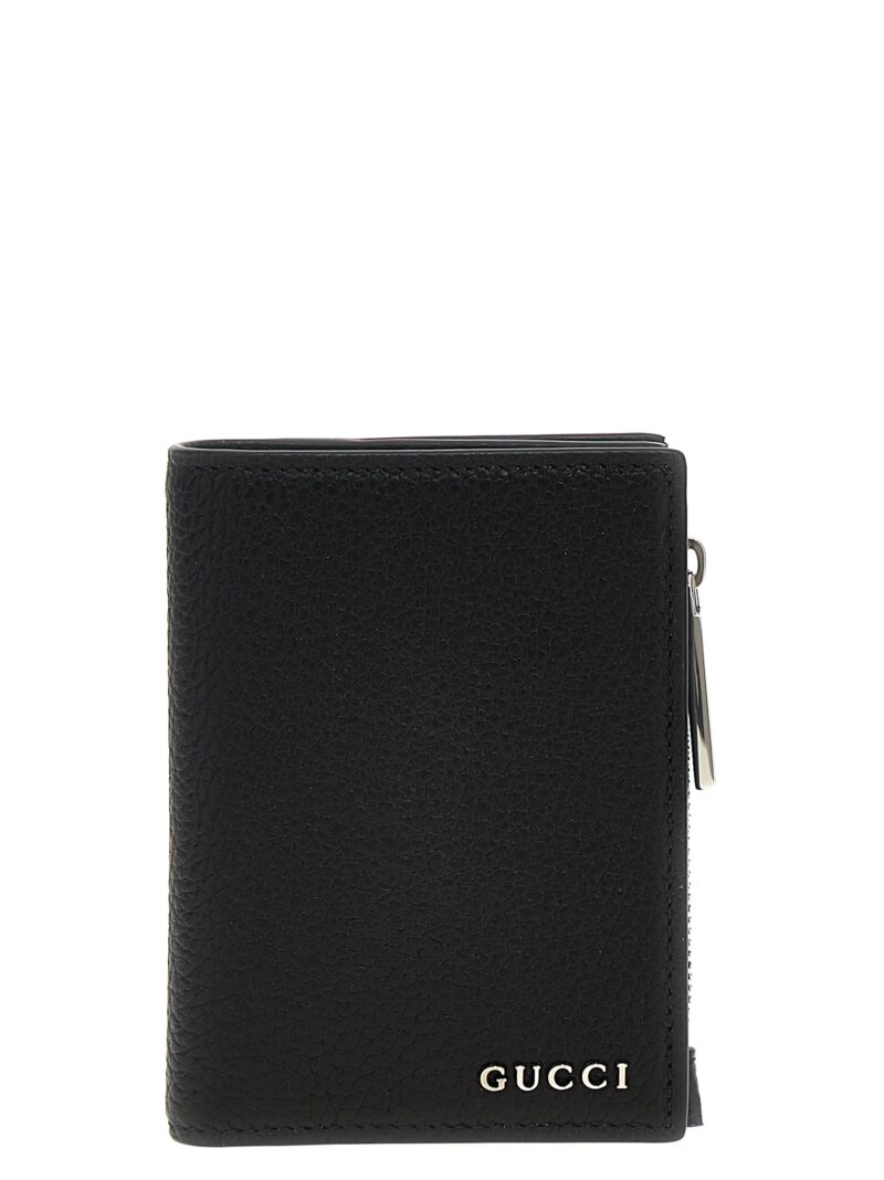 Logo wallet GUCCI Black