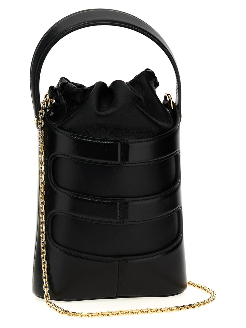 'The Rise Mini' bucket bag 7959001VPGI1000 ALEXANDER MCQUEEN Black