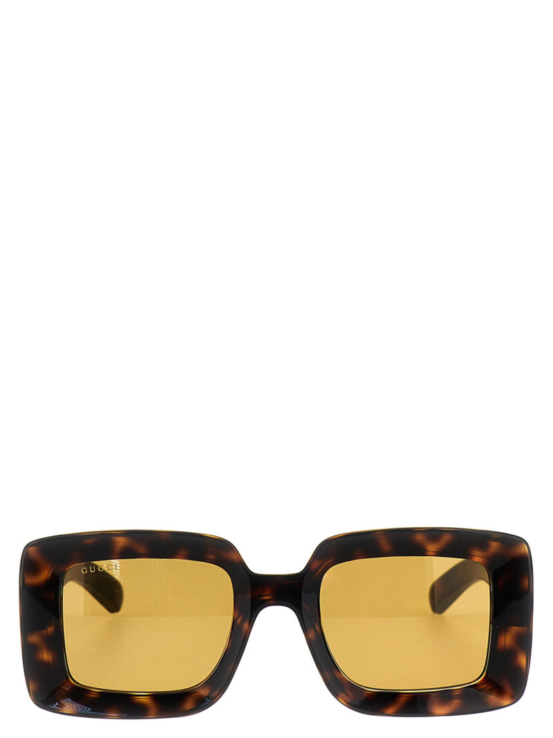 Square sunglasses GUCCI Brown