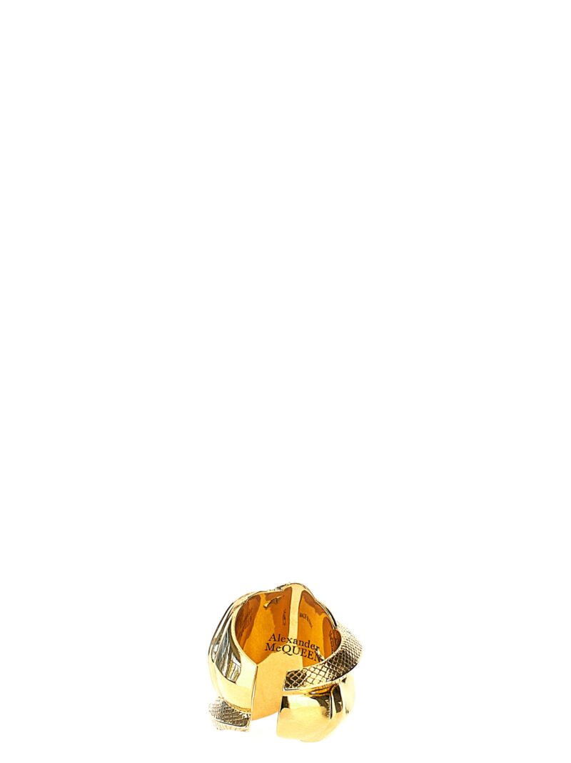 'Snake' ring 798889J160K8500 ALEXANDER MCQUEEN Gold