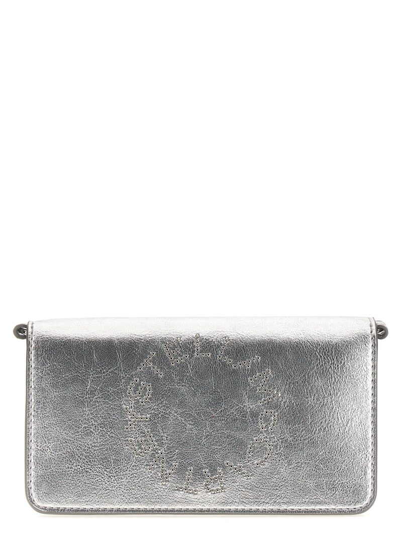 Logo shoulder strap STELLA MCCARTNEY Silver