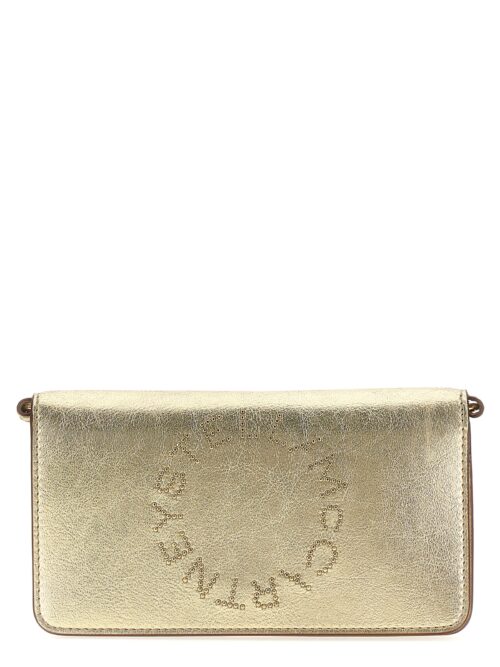 Logo shoulder strap STELLA MCCARTNEY Gold