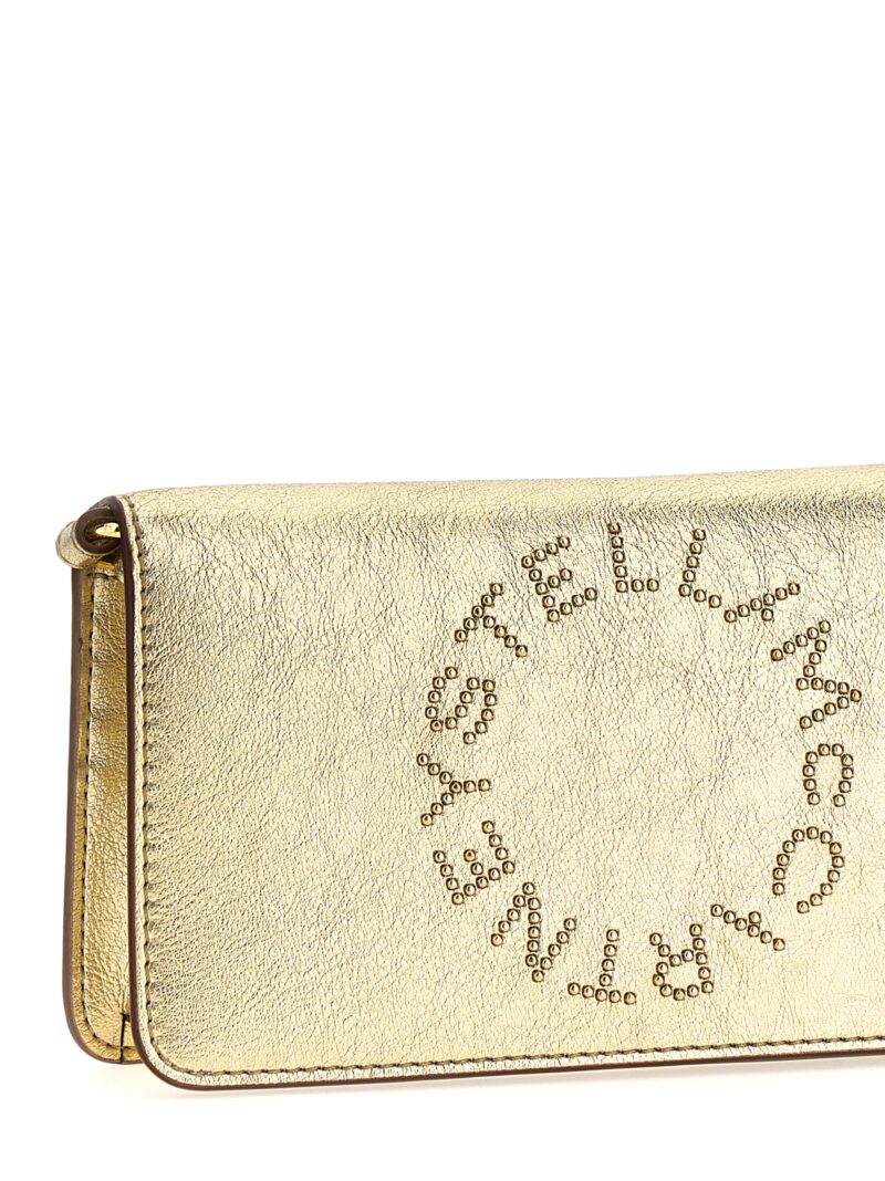 Logo shoulder strap Woman STELLA MCCARTNEY Gold