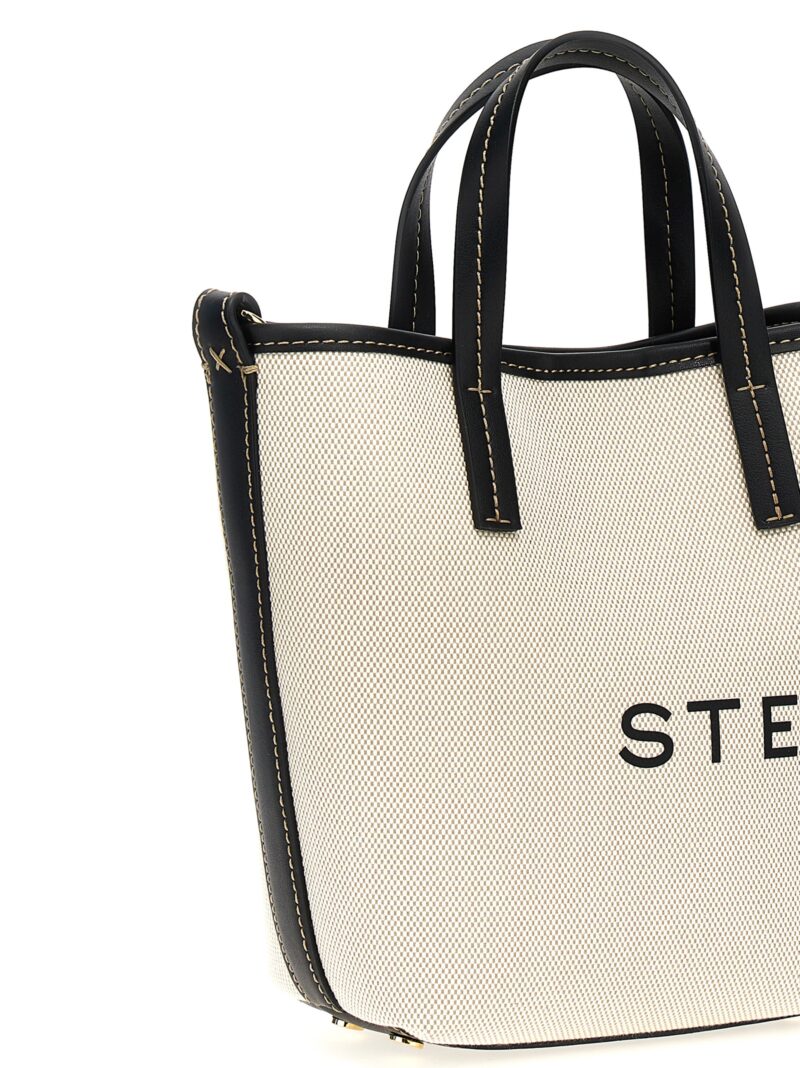 Logo shopping bag Woman STELLA MCCARTNEY Beige