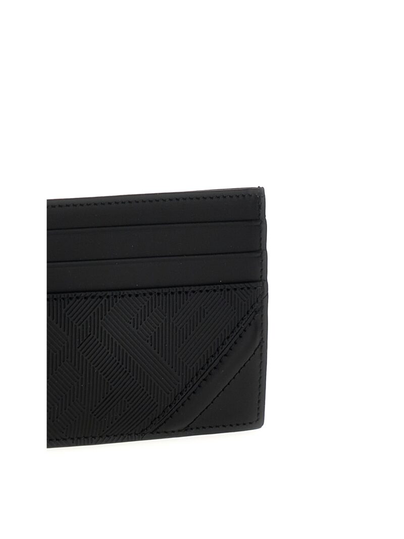 'Shadow Diagonal' card holder Man FENDI Black